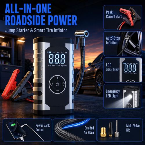Multi-function Car Jump Starter Power Bank
