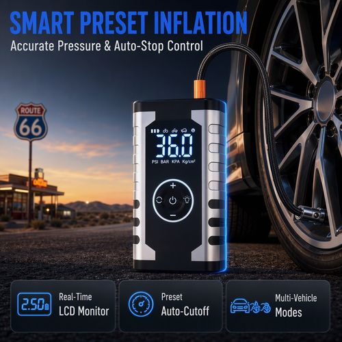 Multi-function Car Jump Starter Power Bank