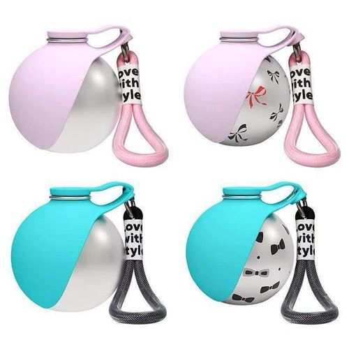 Spherical Pet Water Bottle, On-the-Go Hydration.