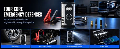 Multi-function Car Jump Starter Power Bank