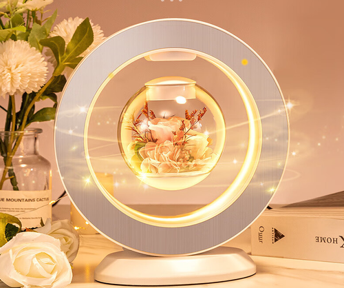 Music box brand maglev eternal flower rose decoration