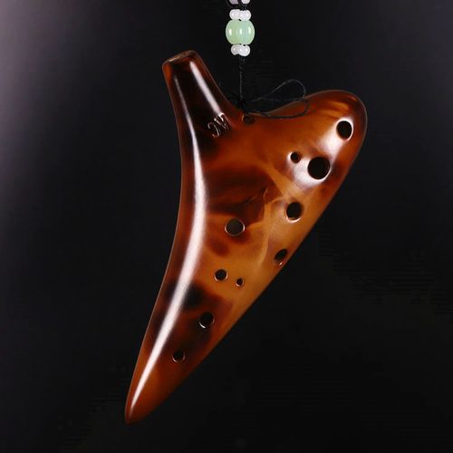 Eidolove 12-Hole Straw-Fired Ocarina: Unique Craftsmanship, Mellow Tone