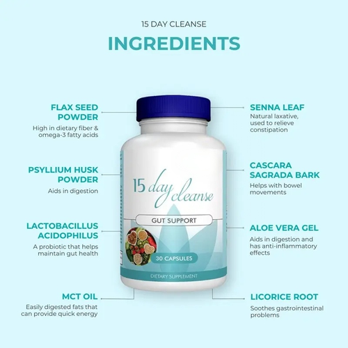 15-Day Cleanse Bundle: Melt Fat, Flush Toxins, Emerge Brand New.