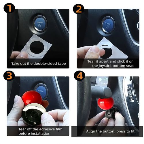 Car button joystick