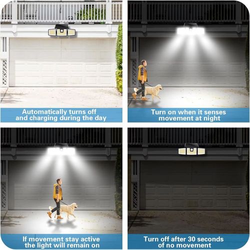 Solar-powered lights