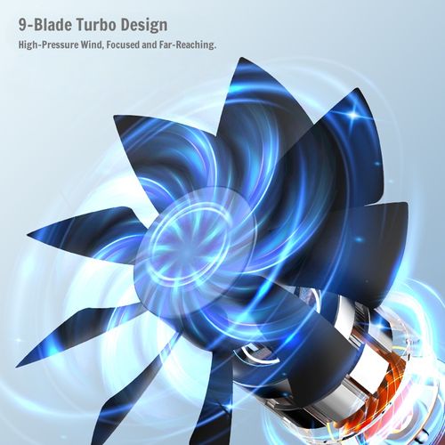 Mist Fan with Water Cooling for Desktop and Dormitory Use Rechargeable