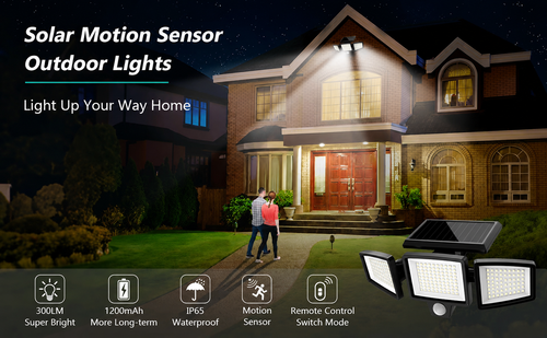 Solar-powered lights