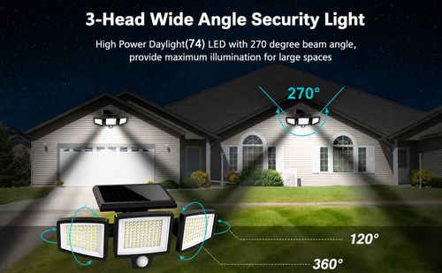 Solar-powered lights