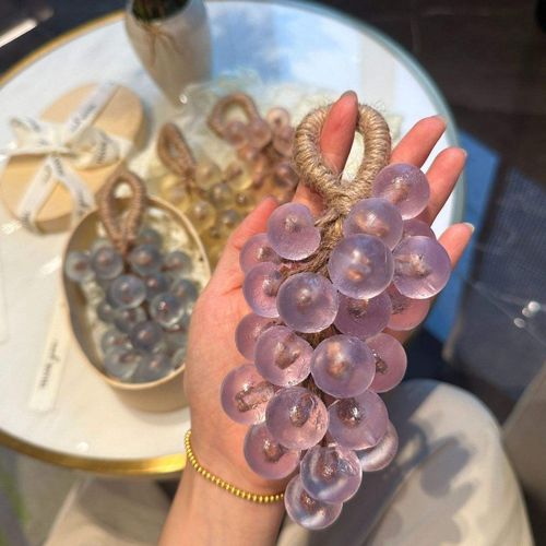 Handmade Transparent Crystal Fruit Shape Soap