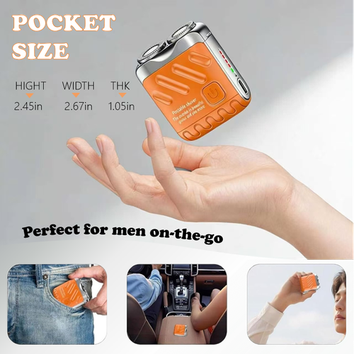 Mini Rechargeable Pocket-Sized Electric Shaver