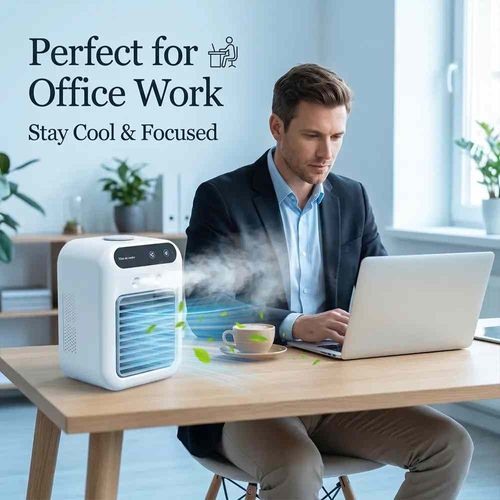 Portable mini air cooler fan