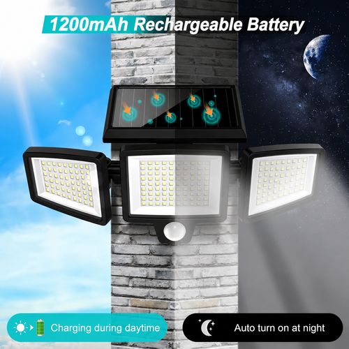 Outdoor Solar-Powered Motion Sensor Light