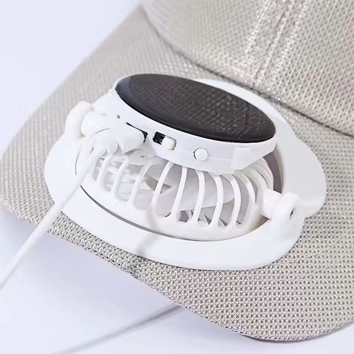 Solar-Powered Fan Hat