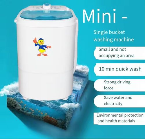 💦Mini Electric Single-Barrel Washing and Elution Machine New Condition for Baby and Children's Underwear Household Use✨