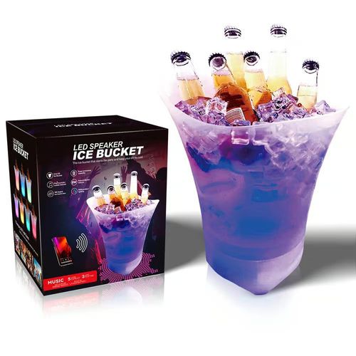 🎉LED Ice Bucket with Bluetooth Speaker🥂