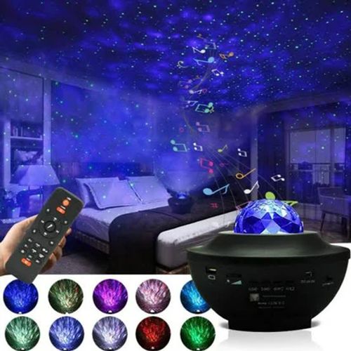 🎶Galaxy Music Starry Light Projector💡