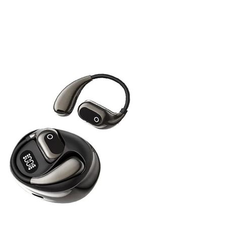 XG99 AI Translator OWS Earphones, Digital Display, Soft-Arc Stereo Sound, IPX4 Waterproof