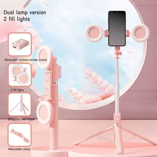 Micron Selfie Stick 360° Phone Stand for Video Streaming and Photo Taking