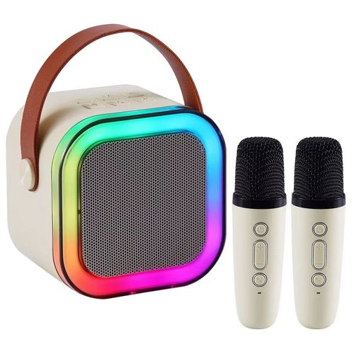 High-quality mini portable HiFi stereo wireless karaoke speaker