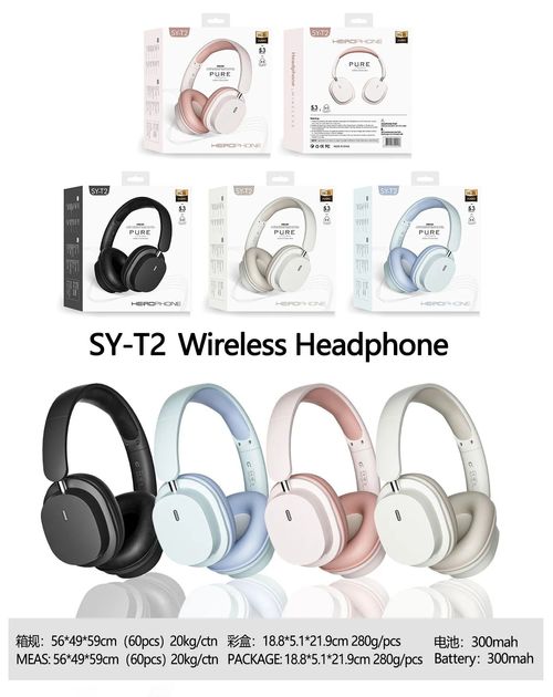 Wireless portable 5.3 foldable headphones