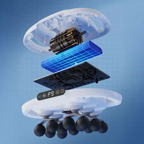 12-head massage gun for deep tissue