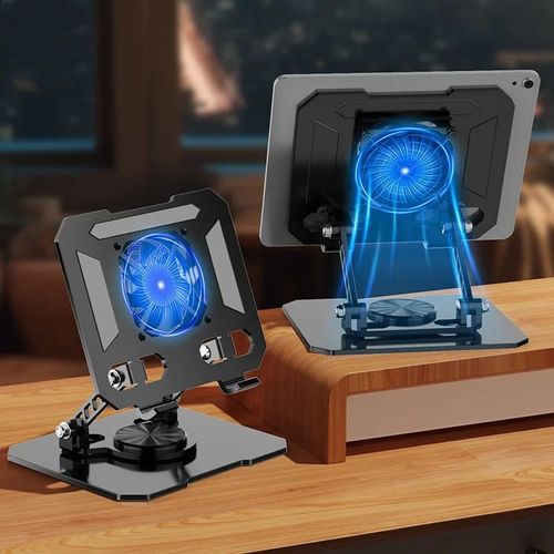 Tablet stand turbine cooling