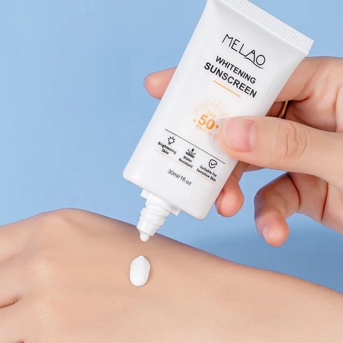 Whitening, sun protection, soothing and repairing sunscreen