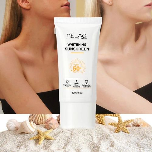 Whitening, sun protection, soothing and repairing sunscreen