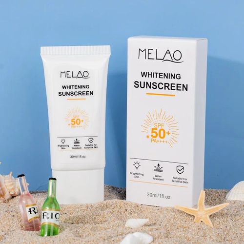 Whitening, sun protection, soothing and repairing sunscreen