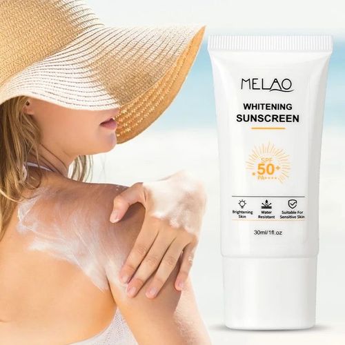 Whitening, sun protection, soothing and repairing sunscreen