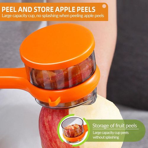 Peeler with storage box