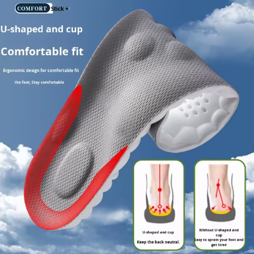 5-Pack 4D Cloud Technology Sport Insoles