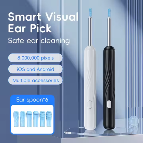 Smart Visual Ear Pick 8MP Safe Cleaning iOS Android Compatible