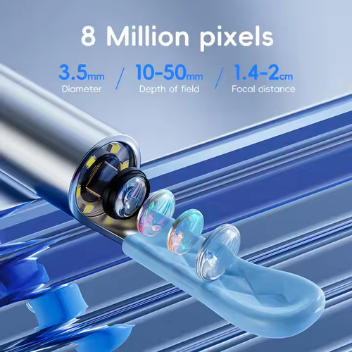 Smart Visual Ear Pick 8MP Safe Cleaning iOS Android Compatible