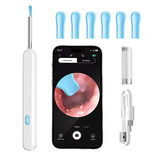 Smart Visual Ear Pick 8MP Safe Cleaning iOS Android Compatible