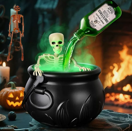 Halloween Magical Floating Potion Halloween Cauldron Decor