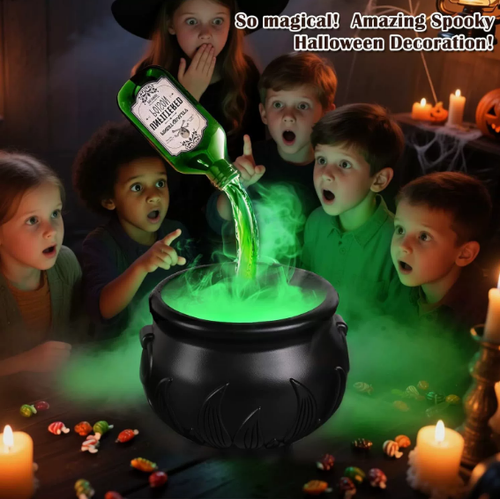 Halloween Magical Floating Potion Halloween Cauldron Decor
