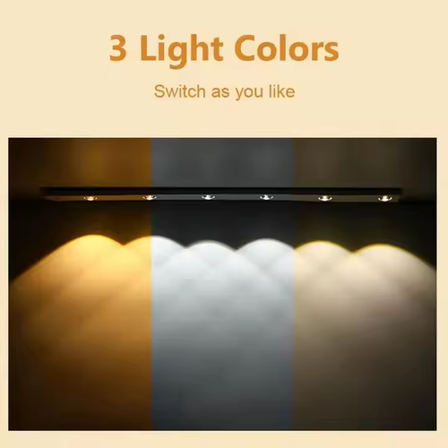 40cm Multi Color Wave Effect Wireless Induction Light