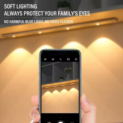 40cm Multi Color Wave Effect Wireless Induction Light