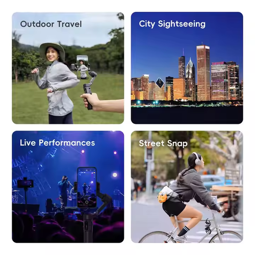 360-degree portable selfie phone holder