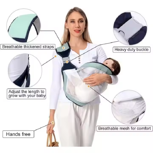 2-Pack Hands Free Baby Sling For Closer Bonding