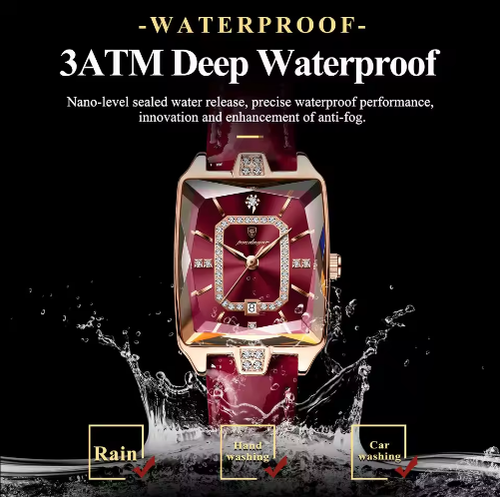 Luxury Square Women's Watch