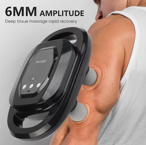 Multifunctional Six Head Muscle Massage Gun