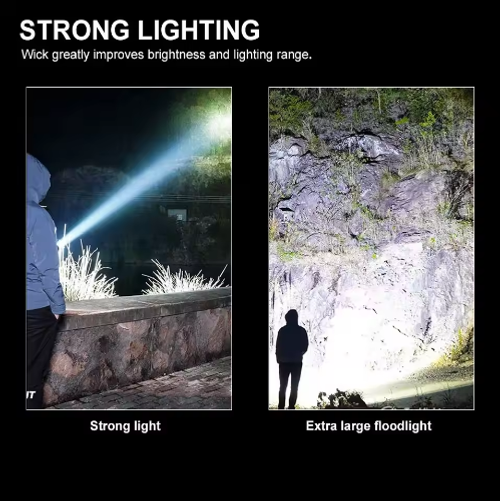 2Pcs Solar Powered EDC Keychain Light