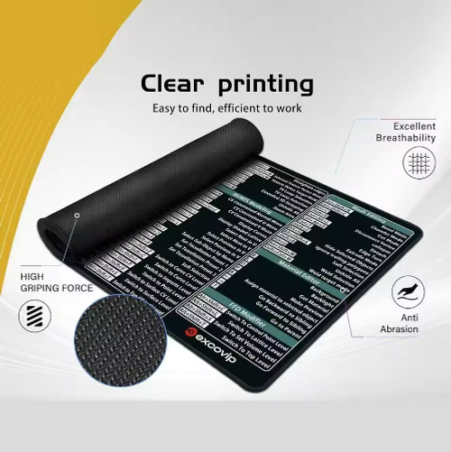 30*60cm Extended Shortcut Mouse Pad