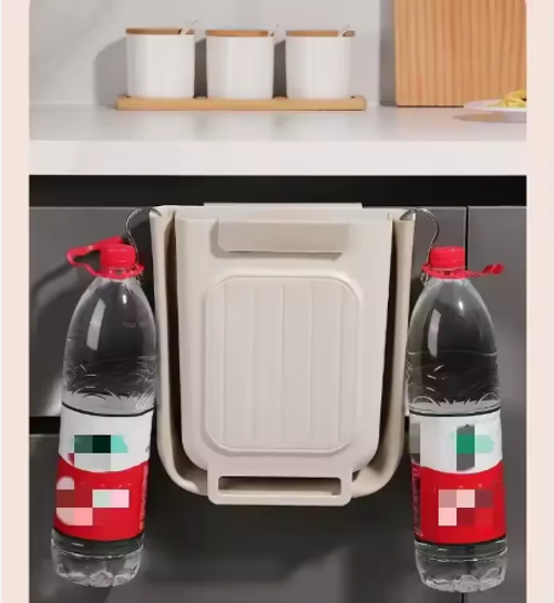 Hanging Foldable Kitchen Garbage Bin