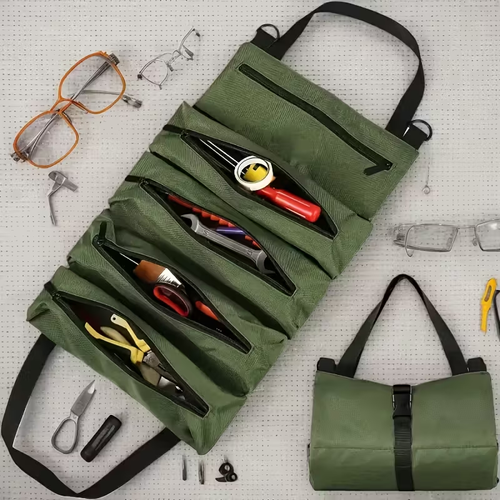 Portable Tool Organizer Roll for Easy Storage