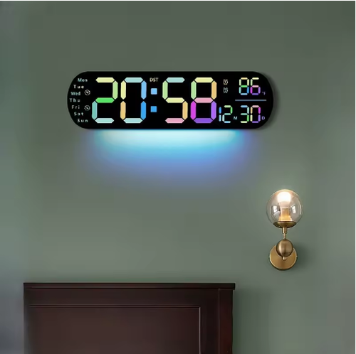 Multifunctional Color LED Digital Alarm Clock