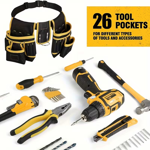 Multifunctional Magnetic Tool Belt