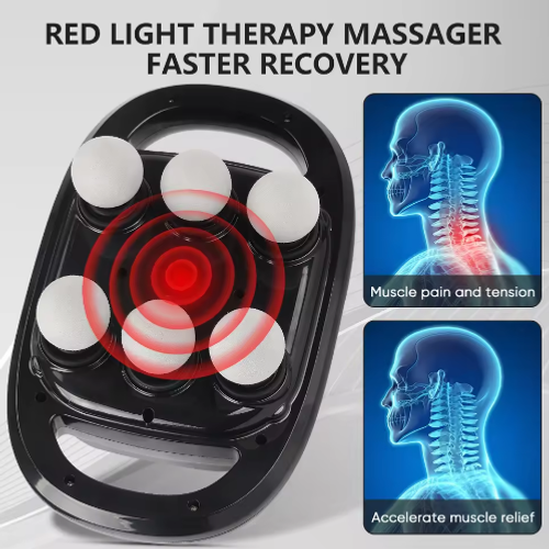 Multifunctional Six Head Muscle Massage Gun